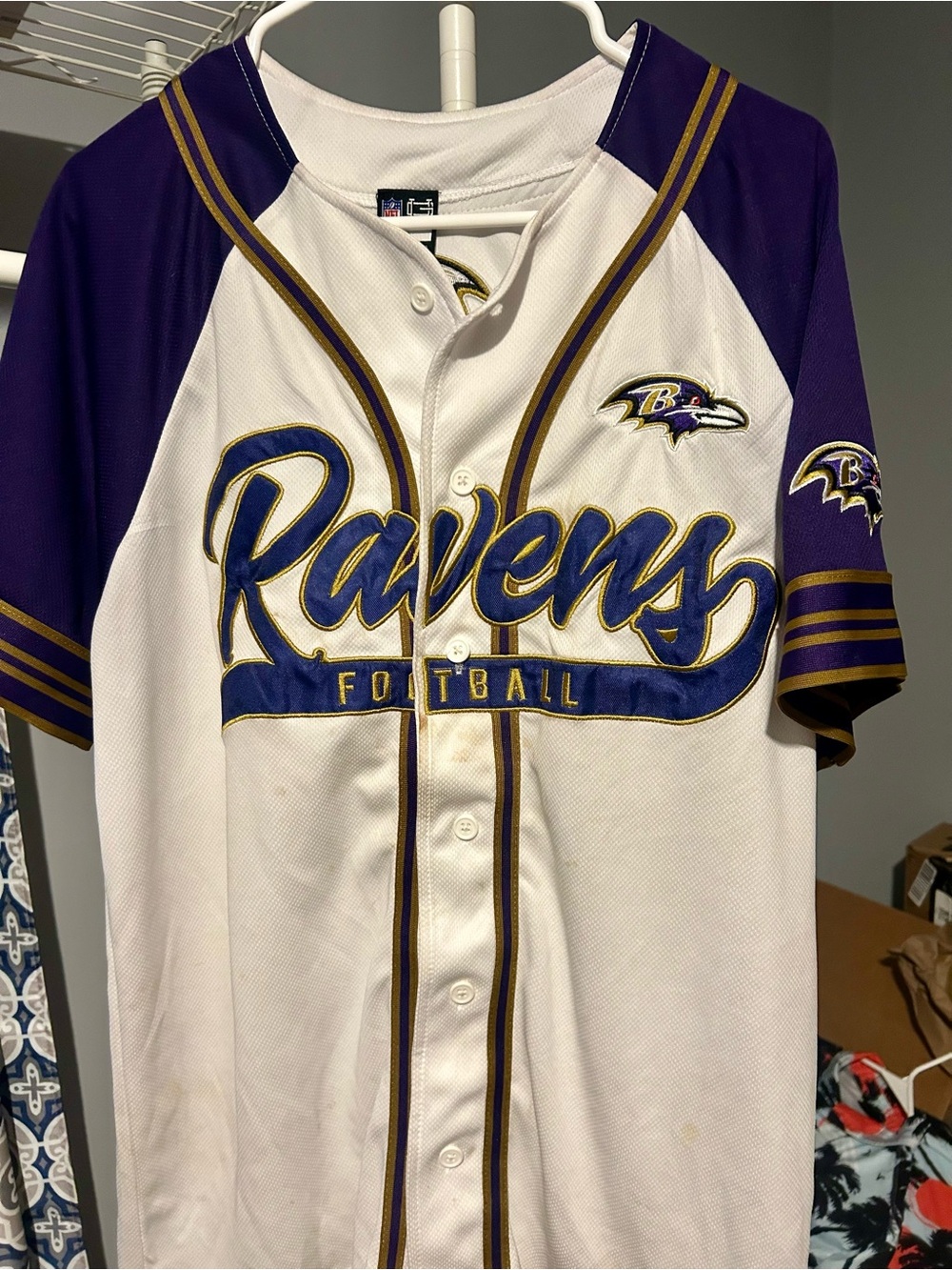 Ravens Baseball Jersey